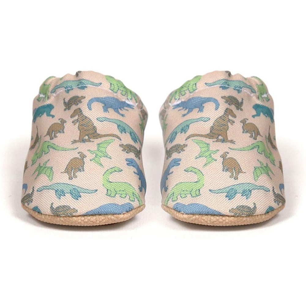 Baby On The Go First Steps Slip-On Baby Slipper, Dino